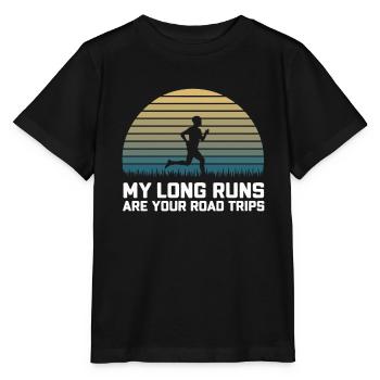 Ultra Running Ultramarathon Runner Marathoner - Stanley/Stella Kinder T-Shirt MINI CREATOR  - Schwarz - Vorne - Mikhail (115cm)