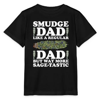 Smudging Smudge Spiritual Healing Incense - Stanley/Stella MINI CREATOR Kids’ T-Shirt - black - Front - Mikhail (115cm)