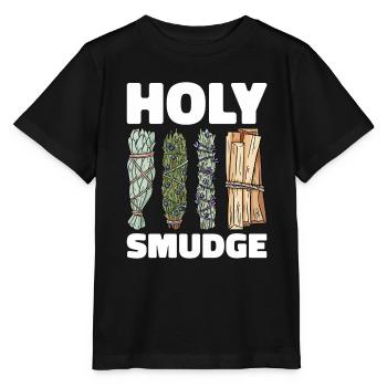 Smudging Smudge Spiritual Healing Incense - Stanley/Stella MINI CREATOR Kids’ T-Shirt - black - Front - Mikhail (115cm)