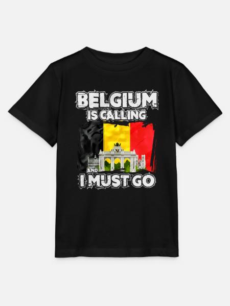 Belgien - Stanley/Stella Kinder T-Shirt MINI CREATOR  - Schwarz