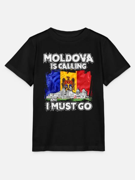 Moldawien - Stanley/Stella Kinder T-Shirt MINI CREATOR - Schwarz