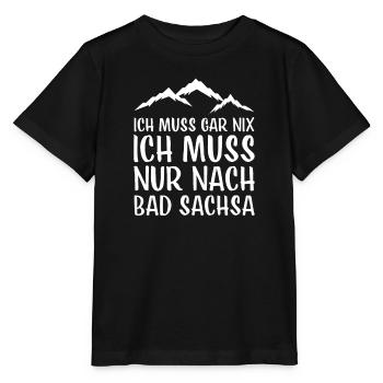 Bad Sachsa I Harz Brocken Brockenbahn Walpurgis - T-shirt bio MINI CREATOR Stanley/Stella Enfant - noir - Devant - Mikhail (115cm)