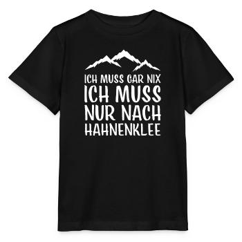 Hahnenklee I Harz Brocken Brockenbahn Walpurgis - T-shirt bio MINI CREATOR Stanley/Stella Enfant - noir - Devant - Mikhail (115cm)