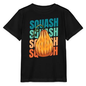 Squash - Stanley/Stella Kinder T-Shirt MINI CREATOR  - Schwarz - Vorne - Mikhail (115cm)