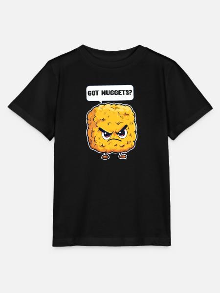 Chicken Nugget Got Nuggets? - Stanley/Stella Kinder T-Shirt MINI CREATOR - Schwarz