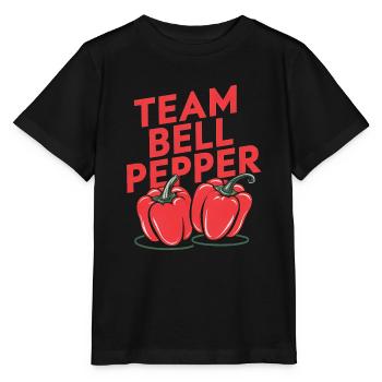 Paprika Geschenk - Stanley/Stella Kinder T-Shirt MINI CREATOR  - Schwarz - Vorne - Mikhail (115cm)