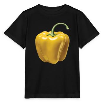 Paprika Geschenk - Stanley/Stella Kinder T-Shirt MINI CREATOR  - Schwarz - Vorne - Mikhail (115cm)