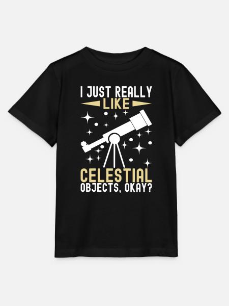 Atronome Astronomie - Stanley/Stella Kinder T-Shirt MINI CREATOR  - Schwarz