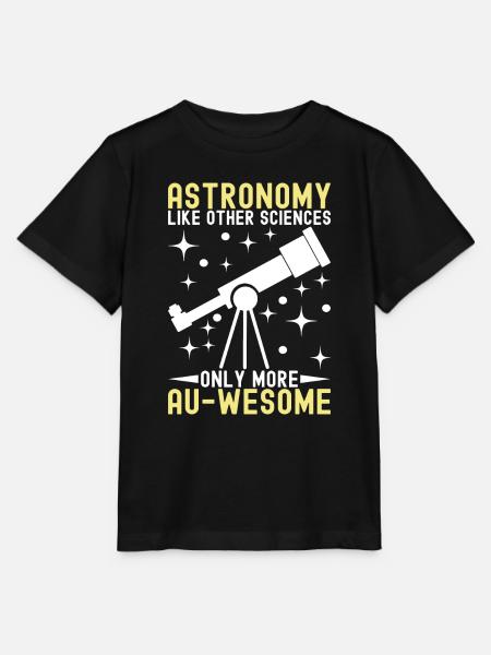 Atronome Astronomie - Stanley/Stella Kinder T-Shirt MINI CREATOR - Schwarz