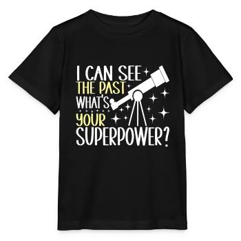 Astronomie astronome - T-shirt bio MINI CREATOR Stanley/Stella Enfant - noir - Devant - Mikhail (115cm)