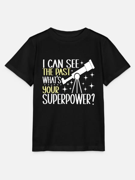 Astronom Astronomie - Stanley/Stella Kinder T-Shirt MINI CREATOR  - Schwarz