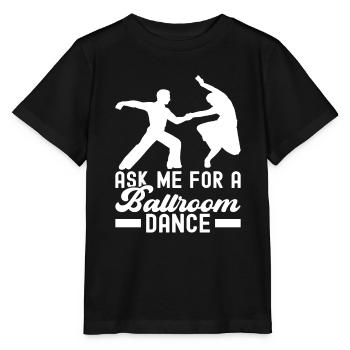 Ballroom Dance Ballroom Dancers Ballroom Dancers - Stanley/Stella MINI CREATOR Kids’ T-Shirt - black - Front - Mikhail (115cm)