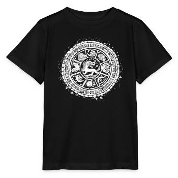 Dieu Maya Mythologie Maya Itzamna - T-shirt bio MINI CREATOR Stanley/Stella Enfant - noir - Devant - Mikhail (115cm)
