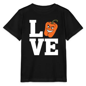 Paprika Geschenk - Stanley/Stella Kinder T-Shirt MINI CREATOR  - Schwarz - Vorne - Mikhail (115cm)