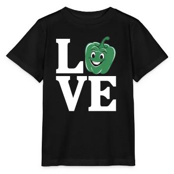 Paprika Geschenk - Stanley/Stella Kinder T-Shirt MINI CREATOR  - Schwarz - Vorne - Mikhail (115cm)