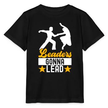 Ballsaal Tanz Ballsaaltänzer Gesellschaftstänzer - Stanley/Stella Kinder T-Shirt MINI CREATOR  - Schwarz - Vorne - Mikhail (115cm)