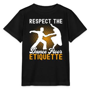 Ballroom Dance Ballroom Dancers Ballroom Dancers - Stanley/Stella MINI CREATOR Kids’ T-Shirt - black - Front - Mikhail (115cm)