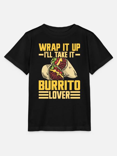 Burrito Gift - Stanley/Stella Kinder T-Shirt MINI CREATOR - Schwarz