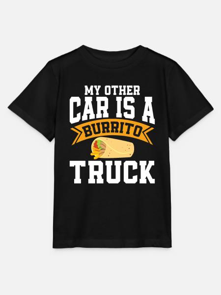 Burrito Gift - Stanley/Stella Kinder T-Shirt MINI CREATOR  - Schwarz