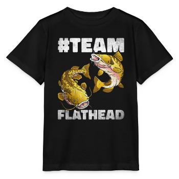 Catfish Angler Catfish Catfishing Catfish Fishing - Stanley/Stella MINI CREATOR Kids’ T-Shirt - black - Front - Mikhail (115cm)