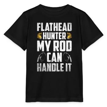 Catfish Angler Catfish Catfishing Catfish Fishing - Stanley/Stella MINI CREATOR Kids’ T-Shirt - black - Front - Mikhail (115cm)