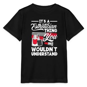 Hautpflege Kosmetikerin Kosmetik - Stanley/Stella Kinder T-Shirt MINI CREATOR  - Schwarz - Vorne - Mikhail (115cm)
