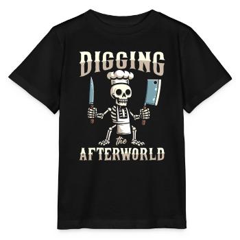 Butcher Butcher Butcher Skeleton - Stanley/Stella MINI CREATOR Kids’ T-Shirt - black - Front - Mikhail (115cm)