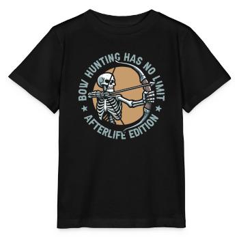 Bow Hunting Bow Hunter Skeleton - Stanley/Stella MINI CREATOR Kids’ T-Shirt - black - Front - Mikhail (115cm)