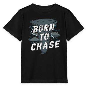 Erlebe Die Faszinierende Welt Des Tornadojagens - Stanley/Stella Kinder T-Shirt MINI CREATOR  - Schwarz - Vorne - Mikhail (115cm)