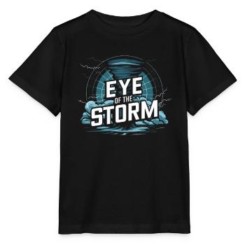 Erlebe Die Faszinierende Welt Des Tornadojagens - Stanley/Stella Kinder T-Shirt MINI CREATOR  - Schwarz - Vorne - Mikhail (115cm)