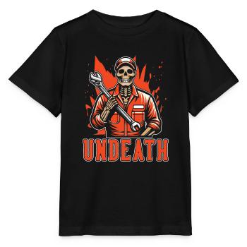 Schrauber Tuning Tuner Undeath - Stanley/Stella MINI CREATOR Kids’ T-Shirt - black - Front - Mikhail (115cm)