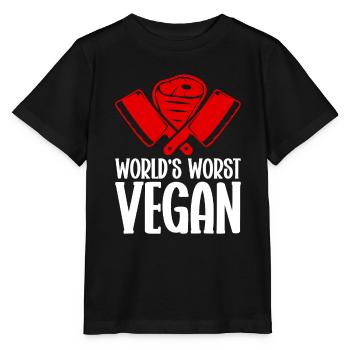 Butcher, butcher, butcher, butcher shop - Stanley/Stella MINI CREATOR Kids’ T-Shirt - black - Front - Mikhail (115cm)