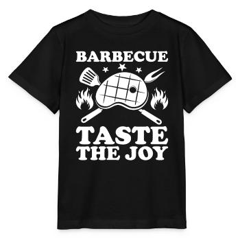 Grillades Barbecue Grillades de fête Barbecue professionnel - T-shirt bio MINI CREATOR Stanley/Stella Enfant - noir - Devant - Mikhail (115cm)