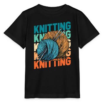 Knit - Stanley/Stella MINI CREATOR Kids’ T-Shirt - black - Front - Mikhail (115cm)