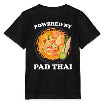 Pad Thai Thai Food Thai Cuisine Thailand - Stanley/Stella MINI CREATOR Kids’ T-Shirt - black - Front - Mikhail (115cm)