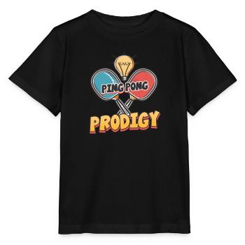 Ping Pong Ping Pong - Stanley/Stella MINI CREATOR Kids’ T-Shirt - black - Front - Mikhail (115cm)