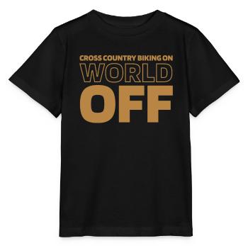 VTT cross-country - T-shirt bio MINI CREATOR Stanley/Stella Enfant - noir - Devant - Mikhail (115cm)