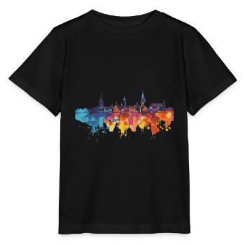 Regensburg - Stanley/Stella Kinder T-Shirt MINI CREATOR  - Schwarz - Vorne - Mikhail (115cm)