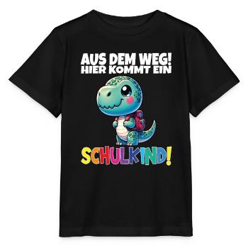 Écolier 2024 entrant à l'école - T-shirt bio MINI CREATOR Stanley/Stella Enfant - noir - Devant - Mikhail (115cm)