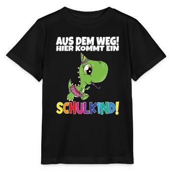 Écolier 2024 entrant à l'école - T-shirt bio MINI CREATOR Stanley/Stella Enfant - noir - Devant - Mikhail (115cm)
