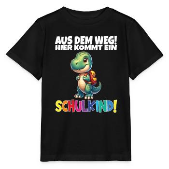 Écolier 2024 entrant à l'école - T-shirt bio MINI CREATOR Stanley/Stella Enfant - noir - Devant - Mikhail (115cm)