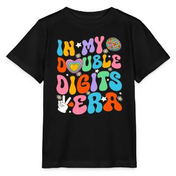 10 Years Old 10th Birthday - Stanley/Stella MINI CREATOR Kids’ T-Shirt - black - Front - Mikhail (115cm)