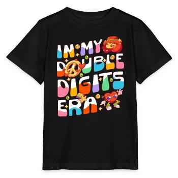 10 Years Old 10th Birthday - Stanley/Stella MINI CREATOR Kids’ T-Shirt - black - Front - Mikhail (115cm)