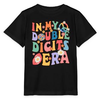 10 Years Old 10th Birthday - Stanley/Stella MINI CREATOR Kids’ T-Shirt - black - Front - Mikhail (115cm)