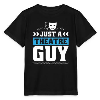 Acteur de théâtre Juste un gars de théâtre - T-shirt bio MINI CREATOR Stanley/Stella Enfant - noir - Devant - Mikhail (115cm)