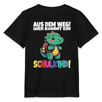 Écolier 2024 entrant à l'école - T-shirt bio MINI CREATOR Stanley/Stella Enfant - noir - Devant - Mikhail (115cm)
