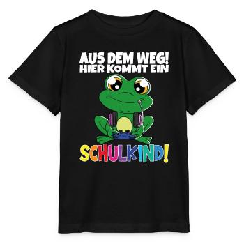 Écolier 2024 entrant à l'école - T-shirt bio MINI CREATOR Stanley/Stella Enfant - noir - Devant - Mikhail (115cm)