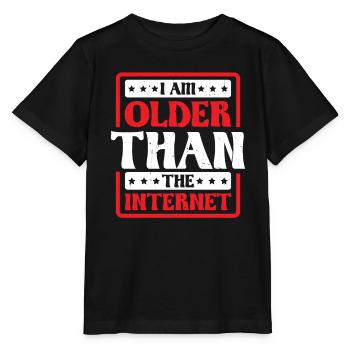 Je suis plus vieux qu’Internet 5 - T-shirt bio MINI CREATOR Stanley/Stella Enfant - noir - Devant - Mikhail (115cm)