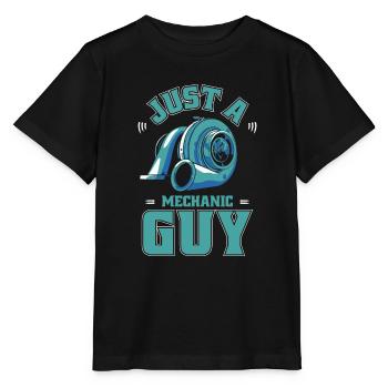 Schrauber Tuner Tuning Juste un tuleur de voiture - T-shirt bio MINI CREATOR Stanley/Stella Enfant - noir - Devant - Mikhail (115cm)