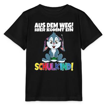 Écolier 2024 entrant à l'école - T-shirt bio MINI CREATOR Stanley/Stella Enfant - noir - Devant - Mikhail (115cm)